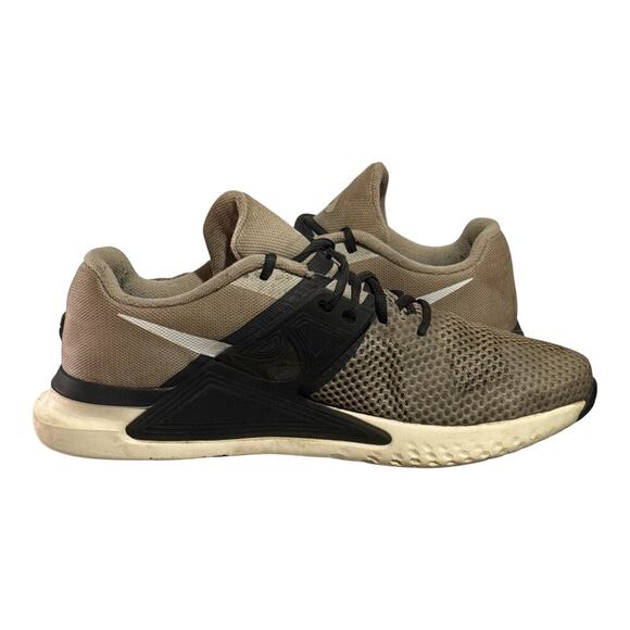 Nike Renew Elevate 1 CD0200-200 Taupe Black White Men's Size 13 Basketball Shoes - Picture 7 of 8